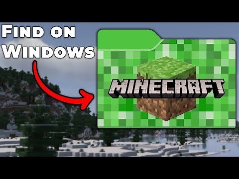 How To Find Your Minecraft Folder (Windows PC)