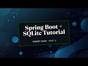 Spring Boot + SQLite – Insert Data Using JPA | Part 2