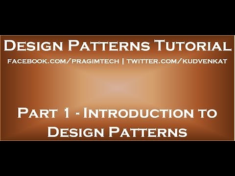 Introduction to Design Patterns