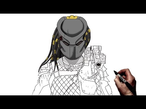 How To Draw Predator | Step By Step | Predator