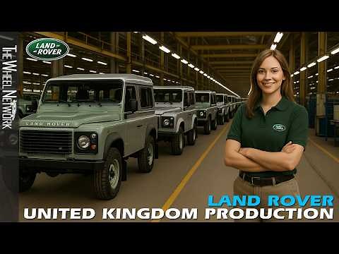 Classic Land Rover Defender Production in England