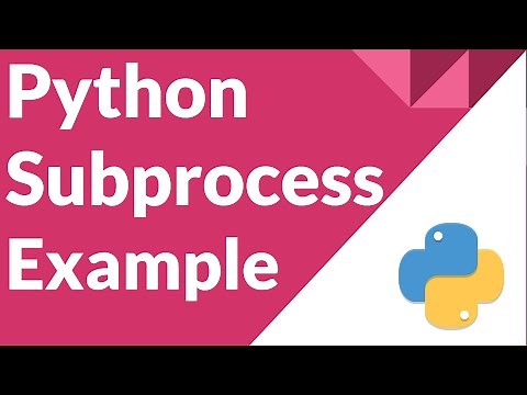Python Tutorial: Calling External Commands Using the Subprocess Module