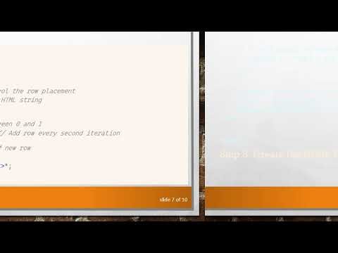How to Transform JSON Data into HTML Table Rows