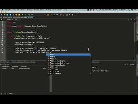 Creating a Simple Wizard with wxPython