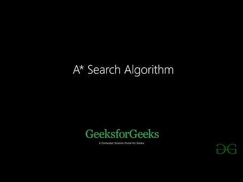 A* Search Algorithm | GeeksforGeeks