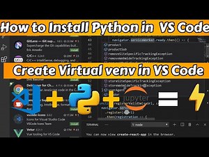 Step-by-Step Guide: How to Install Python and Create a Virtual Environment in VS Code | Python Setup