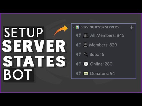 How To Add And Setup Server Stats Bot 2022