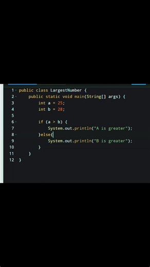 Java Program to Find Largest Number | Coding With PK #shorts #javaprogramming #codingwithpk #coding