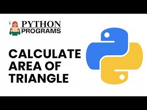 Python Program : How to Calculate Triangle Area in Python? (Step-by-Step Tutorial)