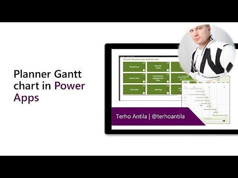 Planner Gantt chart in Power Apps
