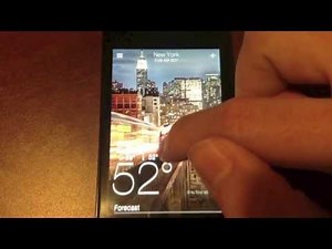 Yahoo! Weather Demo