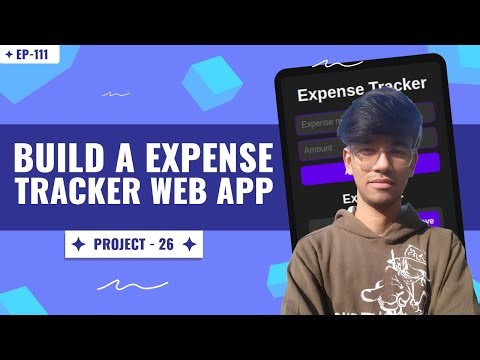 Build an Expense Tracker App Using Js | Project-26 | EP-111