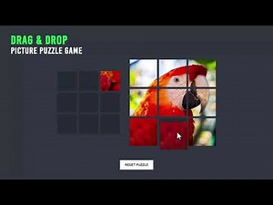Building a JavaScript Picture Puzzle (and Solving It) #webdevelopment #programming #javascript #html