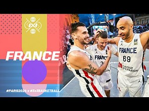 France's 🇫🇷 Men Olympic Team | 3x3 Basketball