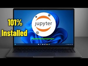 Install Jupyter Notebook on Windows 11/10 - How to Download & Set Up jupyter on Laptop or PC ✅