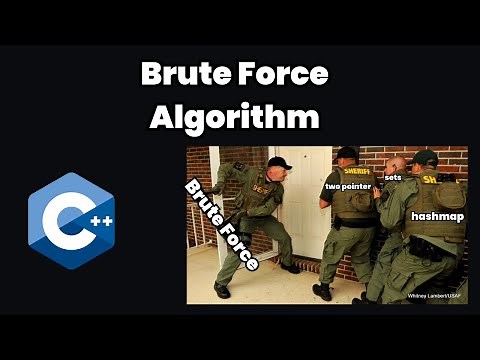 Brute Force Algorithm Explained With C++ Examples