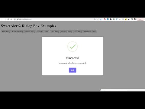 Vue.js 3 SweetAlert2 Example to Show Popup Toast & Alert Messages in Browser Using Javascript