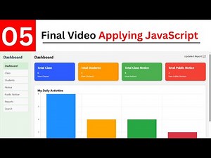#5 | Final Applying JavaScript in Student Management System | HTML, CSS & JavaScript Tutorial