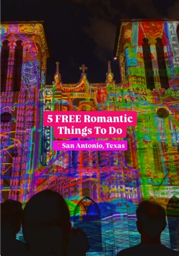 Romantic plans don’t have to cost a thing. 💕 Here are 5 FREE ways to enjoy a romantic day in San Antonio, Texas. @SARiverWalk @Ruby City @sanantoniojapaneseteagarden SAVE THIS for your Valentine’s Day getaway or your next date idea! 💘😍 #VisitSanAntonio #texastravel #traveltok #valentinesday #dateideas