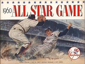 1960 MLB All-Star Game (Game 2 @ Yankee Stadium) July 13, 1960 - Highlights in Color