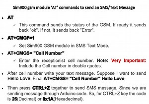 Send Sms/text message using sim900 gsm module with Arduino Uno-Mega