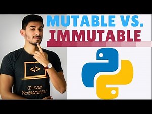 Learn Python Programming - 35 - Mutable vs Immutable Data Types
