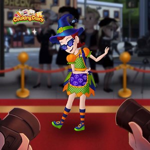 Just look at these bright outfits!🎉 Aren't they so fun?😄 Chefs, what clothes would you like to see in the game next?🎃🧛🧙 Download the game if you haven’t already: http://bit.ly/CookingDiary | Cooking Diary