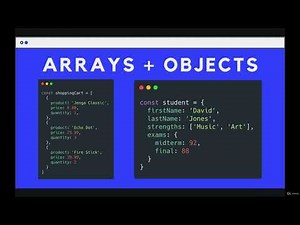 Objects: Nested Arrays & Objects--The Modern JavaScript Bootcamp