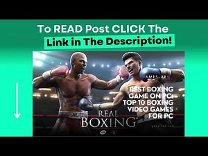Best Boxing Game On PC: Top 10 Boxing Video Games for PC