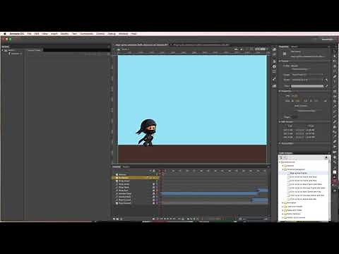 Animate CC - Adding Button Actionscript