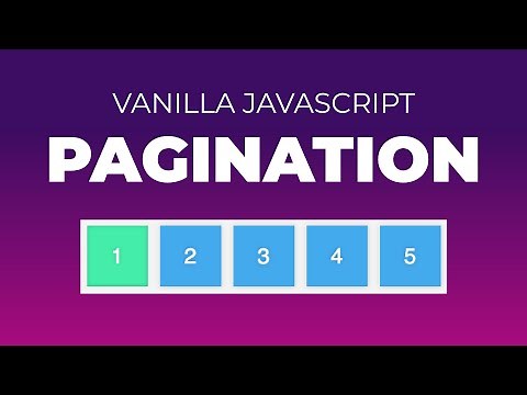 Pagination in JavaScript