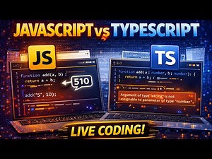 TypeScript vs JavaScript in 10 Minutes 🤯 | Explained with Practical Examples