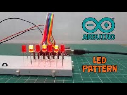 How To Blink Multiple LED Arduino | 5 LED Blinking Program #robotics