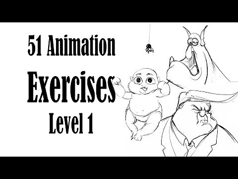 51 Great Animation Exercises - Level 1