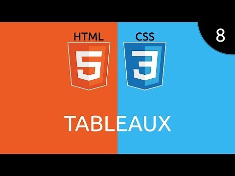HTML/CSS #8 - tableaux