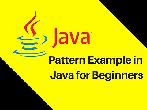 5.12 Pattern Example in Java Part 2 for Begineers Tutorial | Lecture