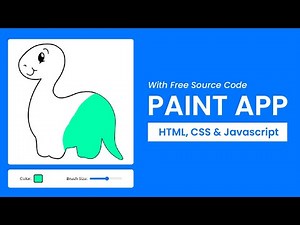 Coloring App | HTML, CSS and Javascript Project