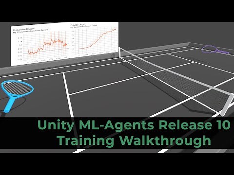 Unity ML-Agents Release 10, Training Walkthrough