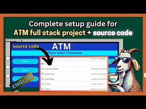 Setup ATM System with PHP & MySQL | Full-Stack Banking App Setup Guide🌐💻