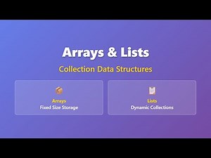 Arrays vs Lists: Collection Data Structures Explained