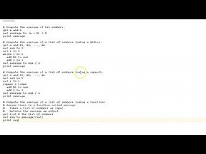 Algorithms Pseudocode Examples