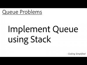 Queue - Implement Queue using Stack | Code in Java