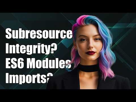 Is it possible to use subresource integrity with ES6 module imports?