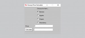 Simple Grocery Price Calculator In PYTHON With Source Code - Source Code & Projects