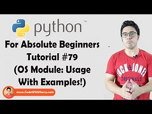 Os Module | Python Tutorials For Absolute Beginners In Hindi #79