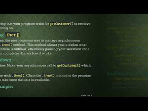 How to Properly Resolve a Promise Without Moving Forward in Your Code