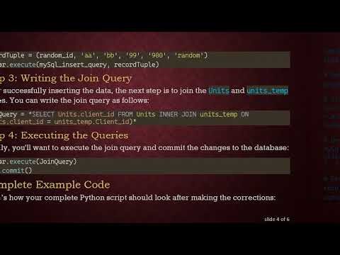 Using pyodbc to Insert and Join in an MS Access Database