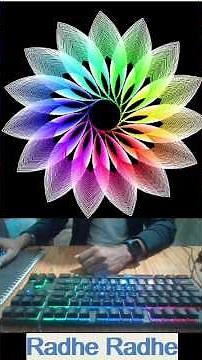 Flower graphics design using python 🔥🔥🥰🥰#coding #programming #pythonturtle