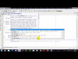 How to Draw 3D Rectangle and Square from Java Applet Netbeans
