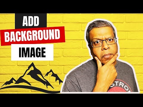 HOW TO ADD BACKGROUND IMAGE IN HTML USING CSS IN NOTEPAD++ (Full Screen)